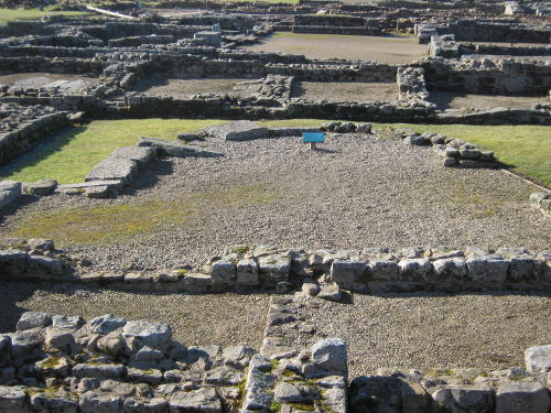 Roman Fort at Vindolanda on Hadrian's Wall
