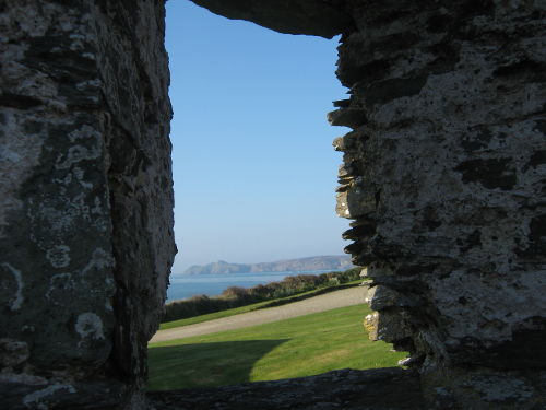 View from pilgrim chapel