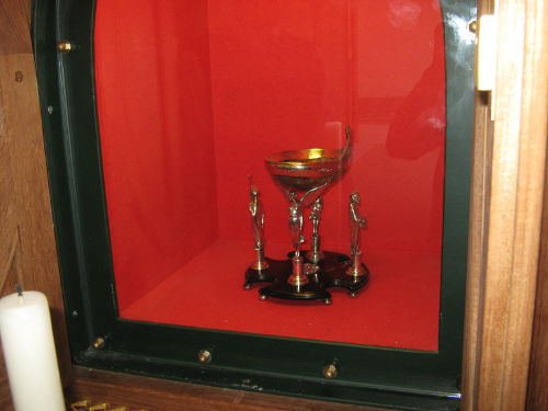 Piece of the skull of St Teilo