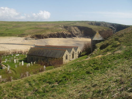 Gunwalloe Church