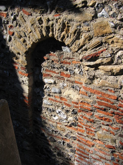 possible doorway to original chapel